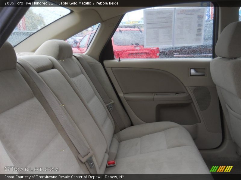 Pueblo Gold Metallic / Pebble Beige 2006 Ford Five Hundred SE