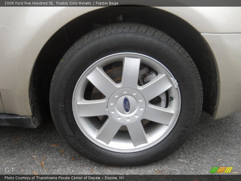 Pueblo Gold Metallic / Pebble Beige 2006 Ford Five Hundred SE