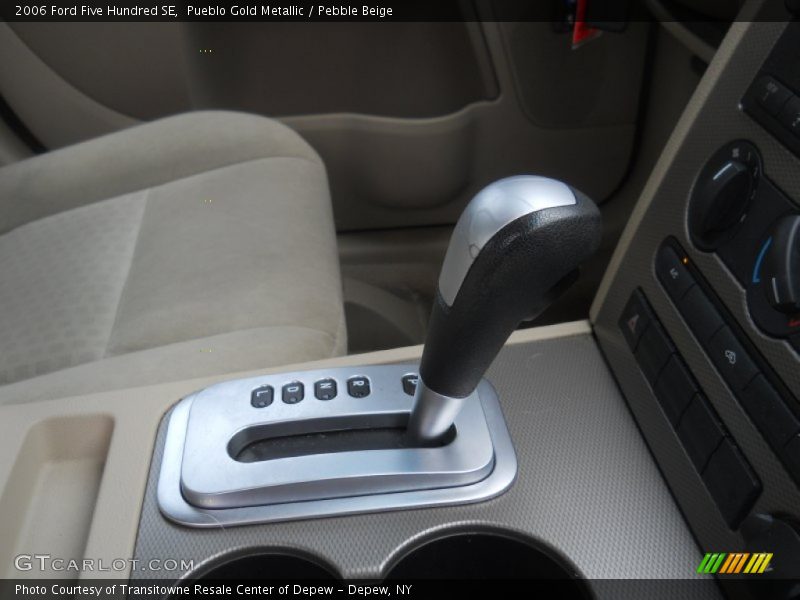 Pueblo Gold Metallic / Pebble Beige 2006 Ford Five Hundred SE