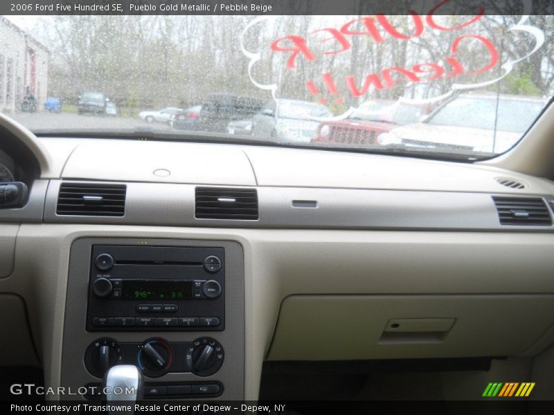 Pueblo Gold Metallic / Pebble Beige 2006 Ford Five Hundred SE