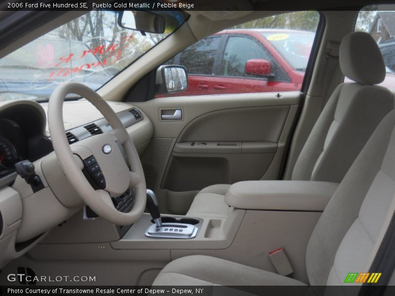 Pueblo Gold Metallic / Pebble Beige 2006 Ford Five Hundred SE
