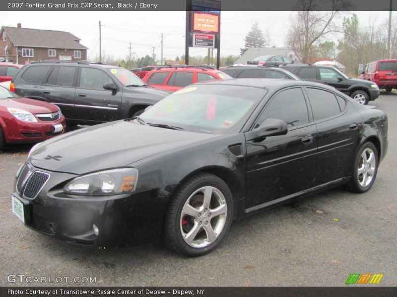 Black / Ebony 2007 Pontiac Grand Prix GXP Sedan