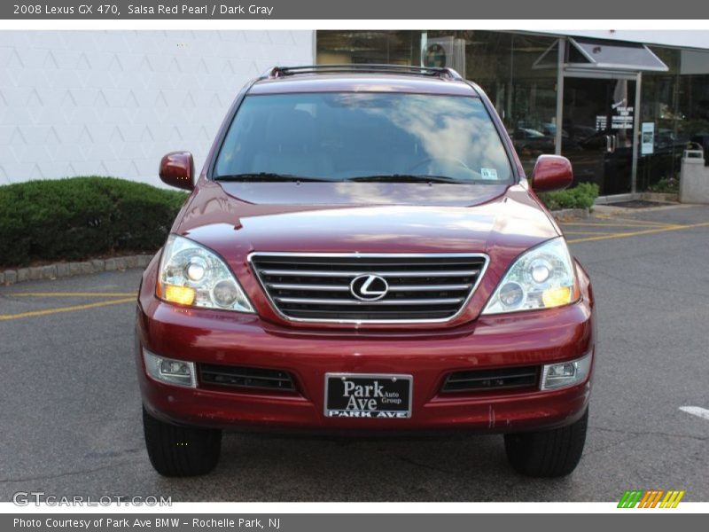 Salsa Red Pearl / Dark Gray 2008 Lexus GX 470