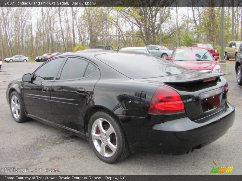 Black / Ebony 2007 Pontiac Grand Prix GXP Sedan