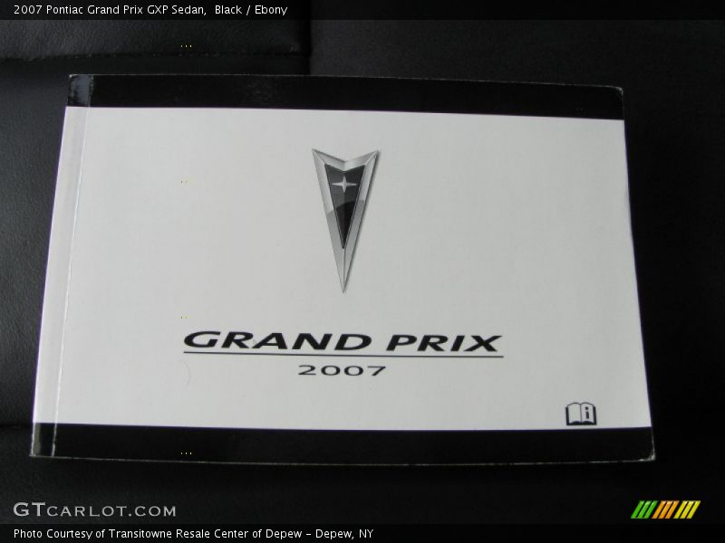Black / Ebony 2007 Pontiac Grand Prix GXP Sedan