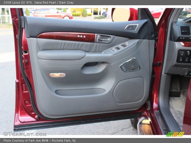 Salsa Red Pearl / Dark Gray 2008 Lexus GX 470