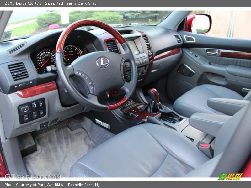 Salsa Red Pearl / Dark Gray 2008 Lexus GX 470