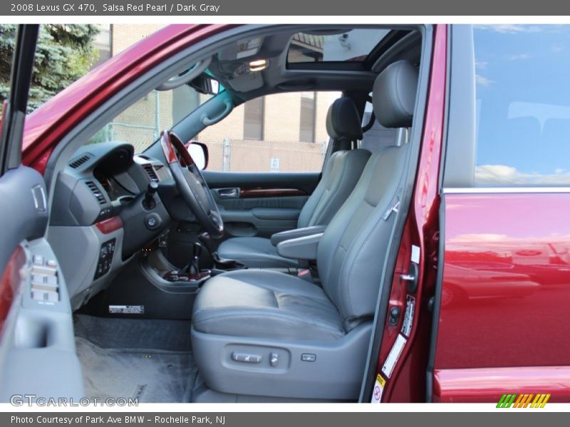Salsa Red Pearl / Dark Gray 2008 Lexus GX 470