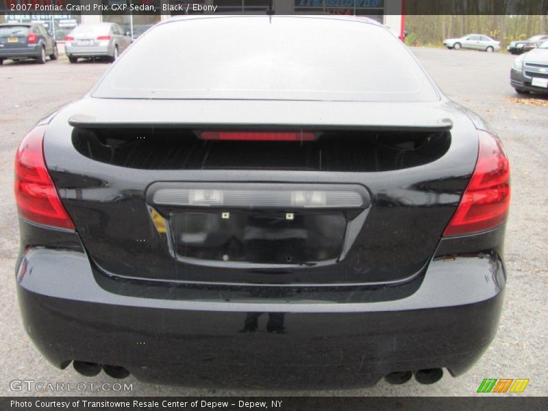 Black / Ebony 2007 Pontiac Grand Prix GXP Sedan