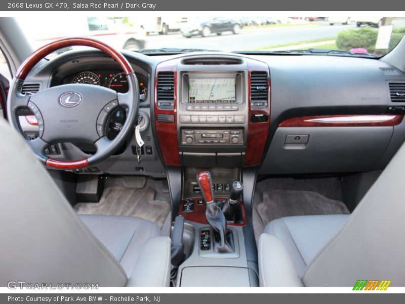 Salsa Red Pearl / Dark Gray 2008 Lexus GX 470