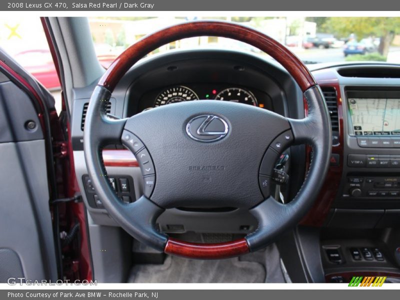 Salsa Red Pearl / Dark Gray 2008 Lexus GX 470
