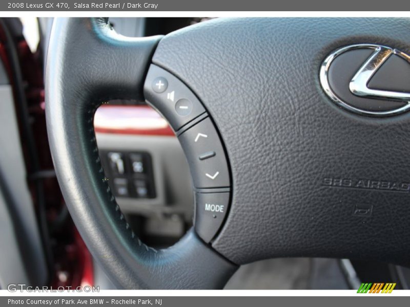 Salsa Red Pearl / Dark Gray 2008 Lexus GX 470