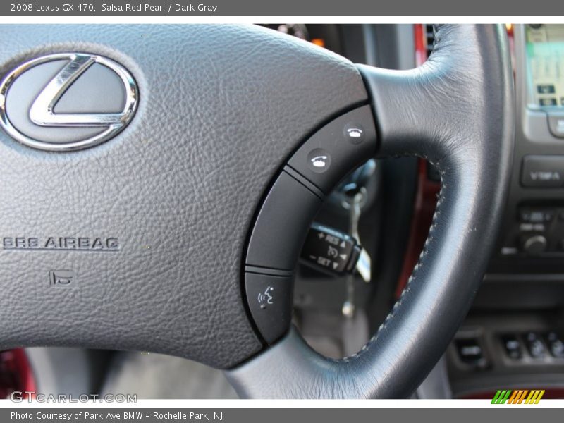 Salsa Red Pearl / Dark Gray 2008 Lexus GX 470