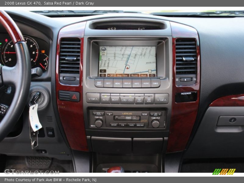 Salsa Red Pearl / Dark Gray 2008 Lexus GX 470
