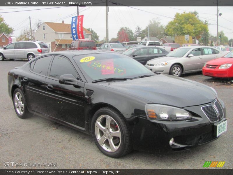 Black / Ebony 2007 Pontiac Grand Prix GXP Sedan