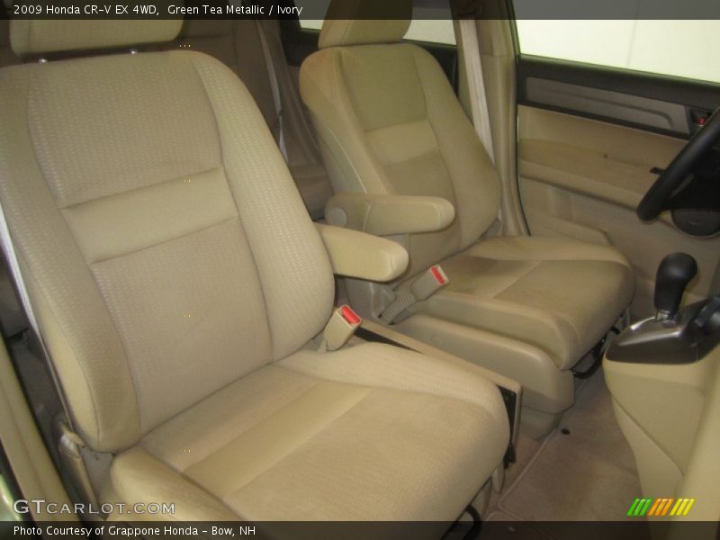 Green Tea Metallic / Ivory 2009 Honda CR-V EX 4WD
