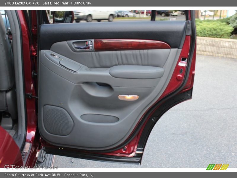 Salsa Red Pearl / Dark Gray 2008 Lexus GX 470