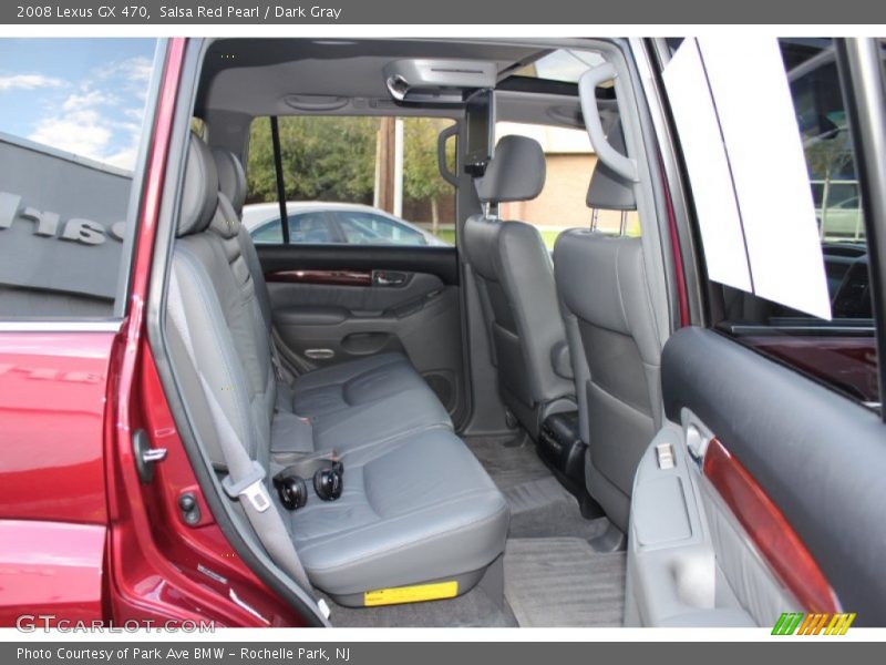 Salsa Red Pearl / Dark Gray 2008 Lexus GX 470