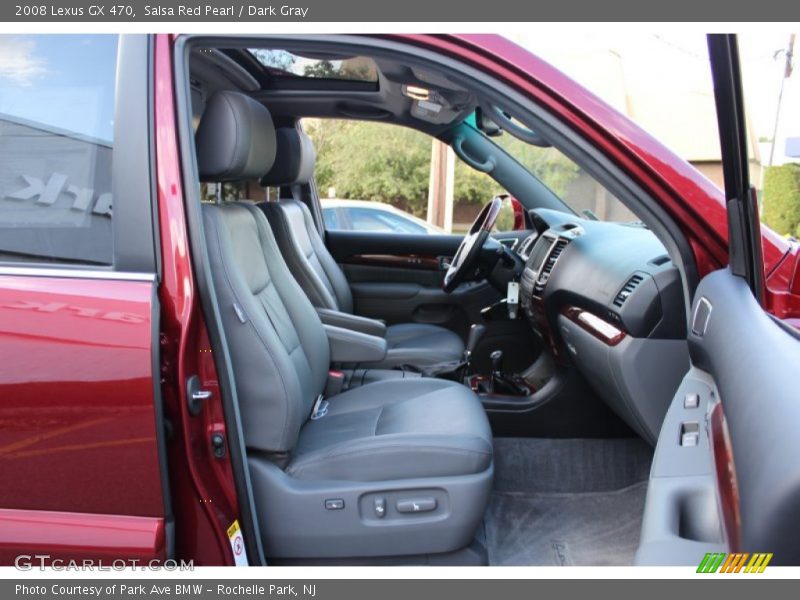 Salsa Red Pearl / Dark Gray 2008 Lexus GX 470