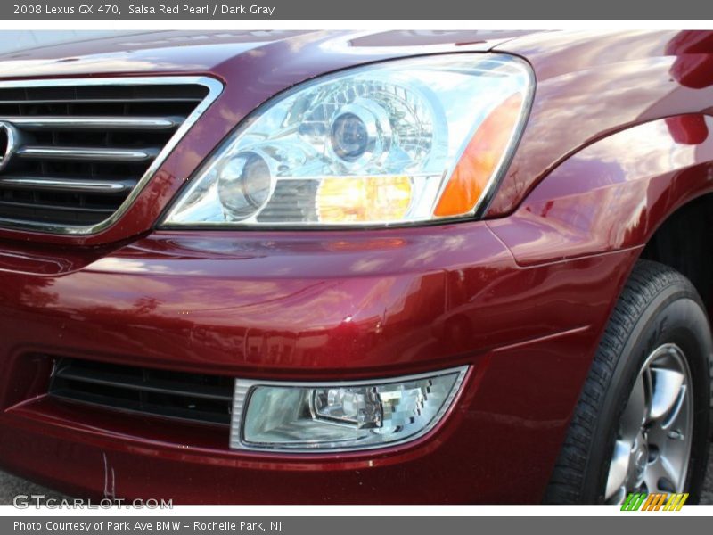 Salsa Red Pearl / Dark Gray 2008 Lexus GX 470