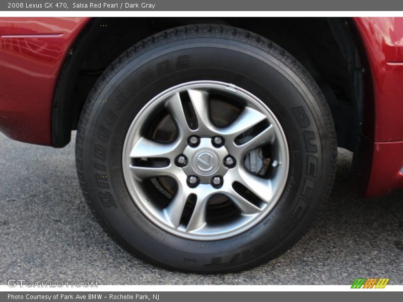 Salsa Red Pearl / Dark Gray 2008 Lexus GX 470