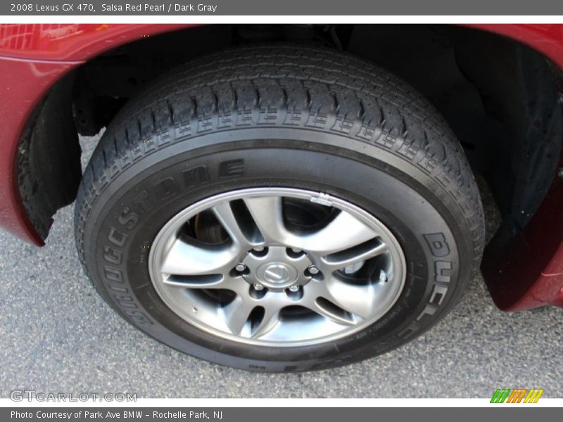 Salsa Red Pearl / Dark Gray 2008 Lexus GX 470