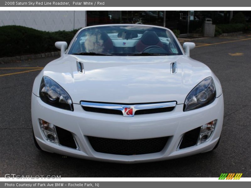 Polar White / Red 2008 Saturn Sky Red Line Roadster