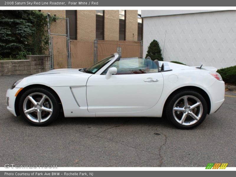  2008 Sky Red Line Roadster Polar White