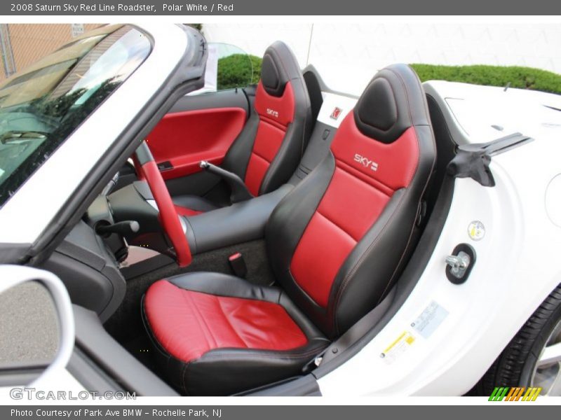  2008 Sky Red Line Roadster Red Interior
