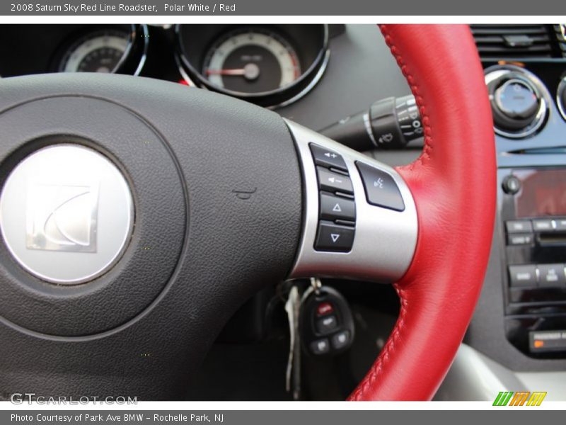 Controls of 2008 Sky Red Line Roadster