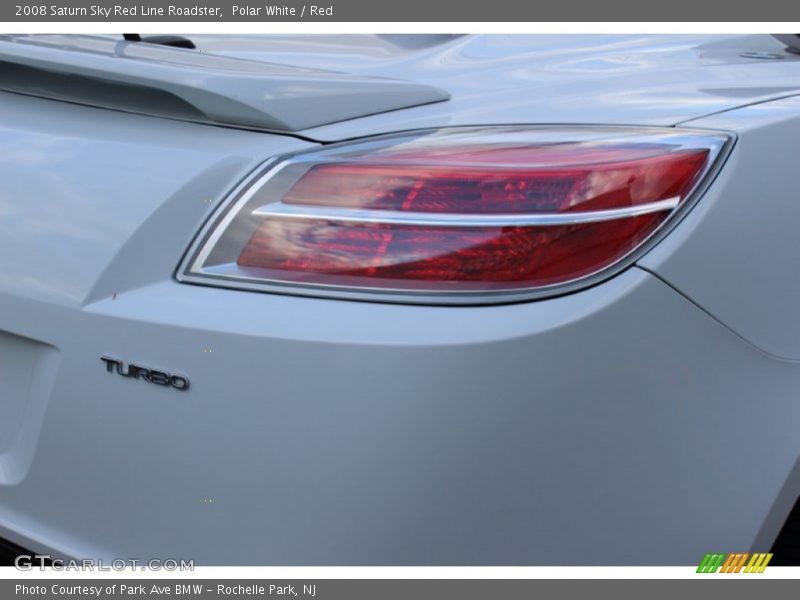 Polar White / Red 2008 Saturn Sky Red Line Roadster