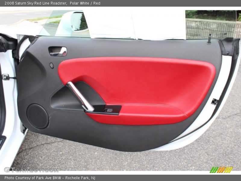 Door Panel of 2008 Sky Red Line Roadster