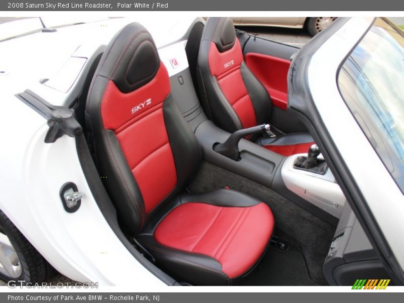  2008 Sky Red Line Roadster Red Interior