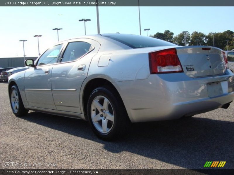 Bright Silver Metallic / Dark Slate Gray 2010 Dodge Charger SXT