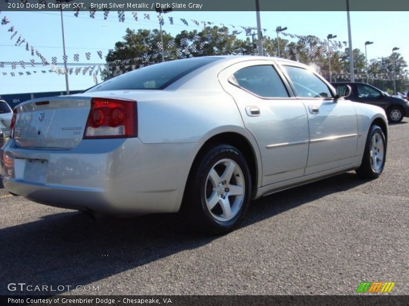 Bright Silver Metallic / Dark Slate Gray 2010 Dodge Charger SXT