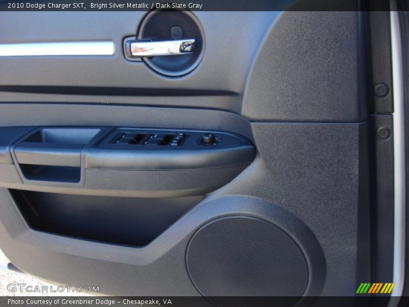 Bright Silver Metallic / Dark Slate Gray 2010 Dodge Charger SXT