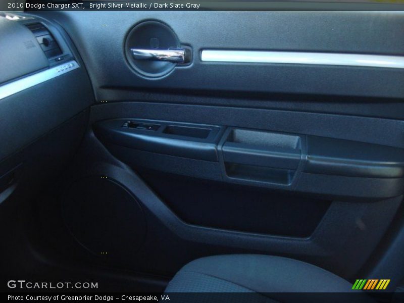 Bright Silver Metallic / Dark Slate Gray 2010 Dodge Charger SXT