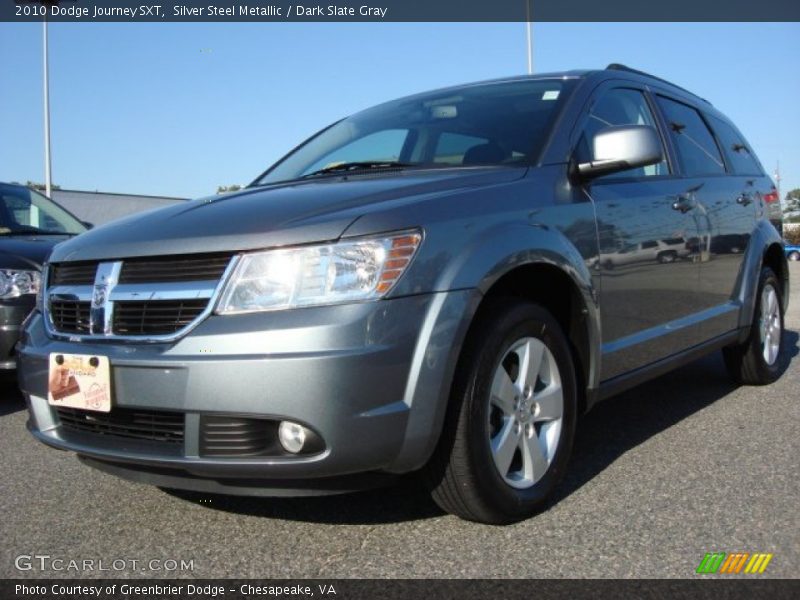 Silver Steel Metallic / Dark Slate Gray 2010 Dodge Journey SXT