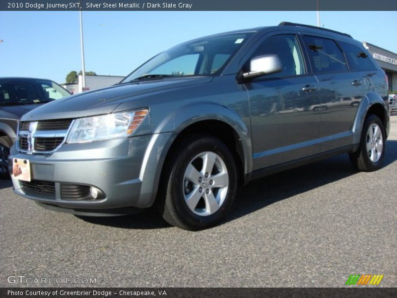 Silver Steel Metallic / Dark Slate Gray 2010 Dodge Journey SXT
