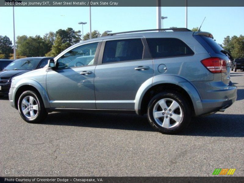 Silver Steel Metallic / Dark Slate Gray 2010 Dodge Journey SXT