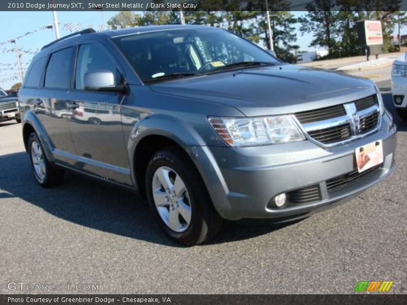 Silver Steel Metallic / Dark Slate Gray 2010 Dodge Journey SXT
