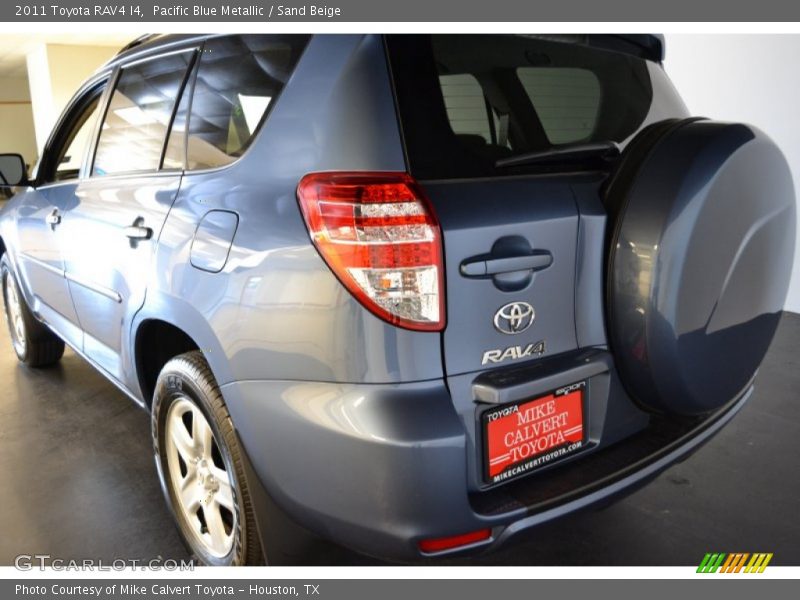 Pacific Blue Metallic / Sand Beige 2011 Toyota RAV4 I4