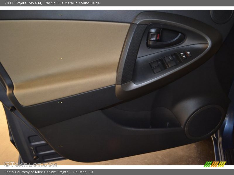 Pacific Blue Metallic / Sand Beige 2011 Toyota RAV4 I4