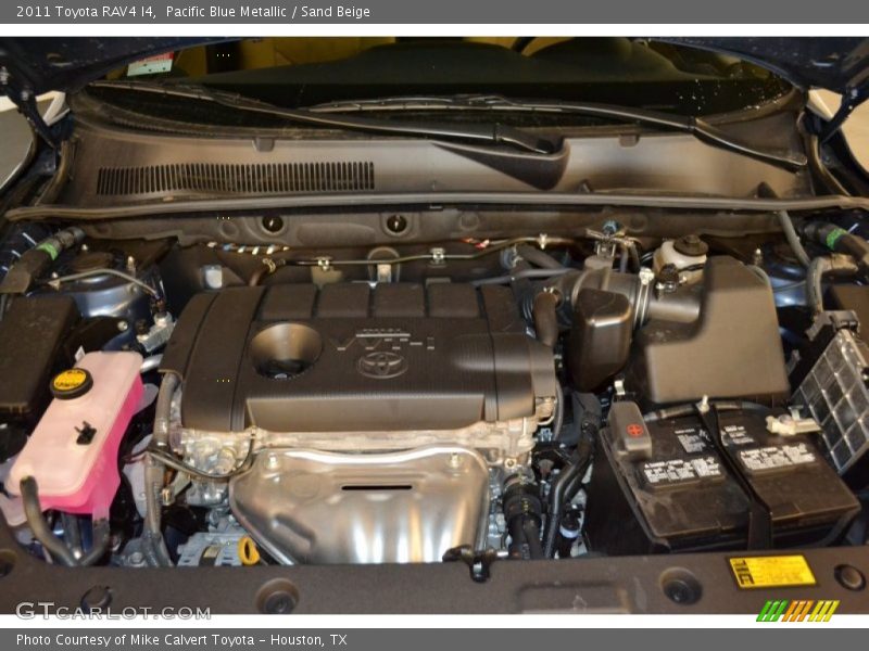 Pacific Blue Metallic / Sand Beige 2011 Toyota RAV4 I4