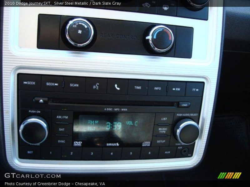 Silver Steel Metallic / Dark Slate Gray 2010 Dodge Journey SXT