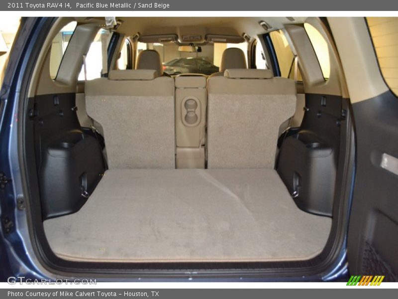 Pacific Blue Metallic / Sand Beige 2011 Toyota RAV4 I4