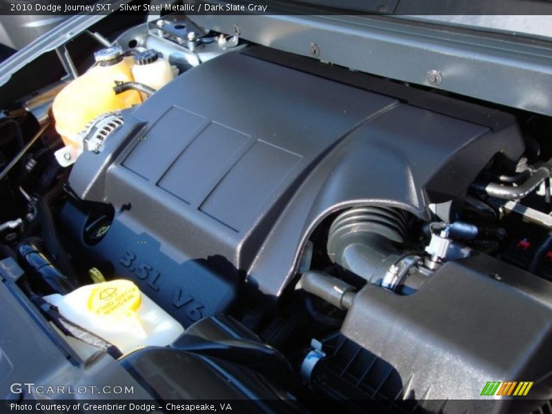 Silver Steel Metallic / Dark Slate Gray 2010 Dodge Journey SXT