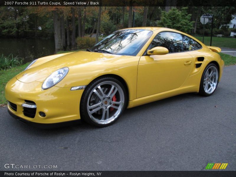  2007 911 Turbo Coupe Speed Yellow
