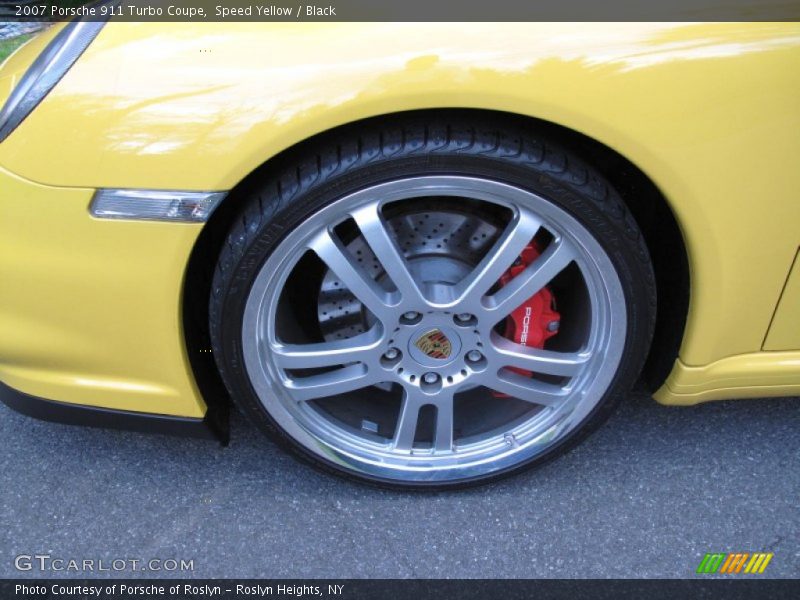 Custom Wheels of 2007 911 Turbo Coupe
