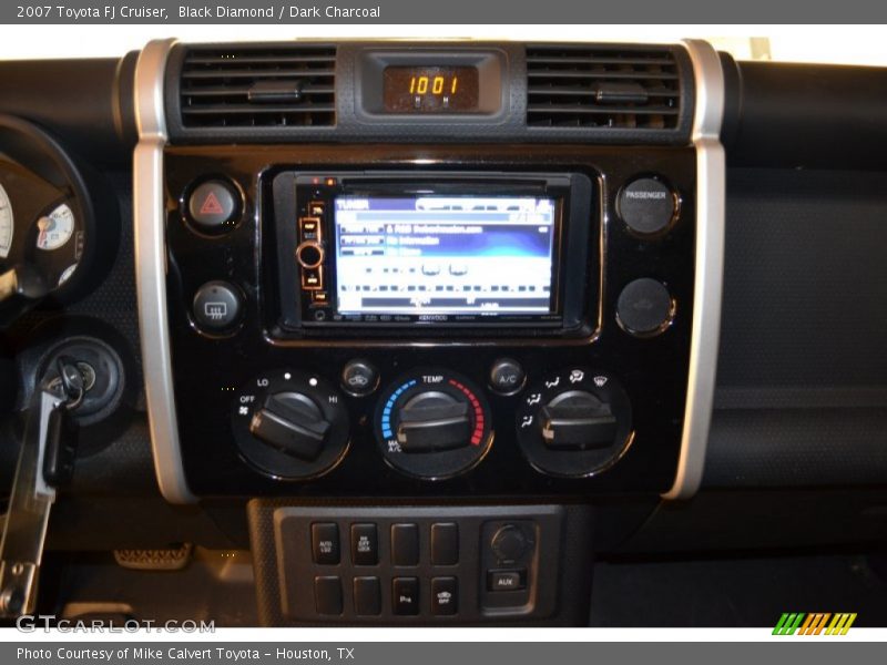 Black Diamond / Dark Charcoal 2007 Toyota FJ Cruiser